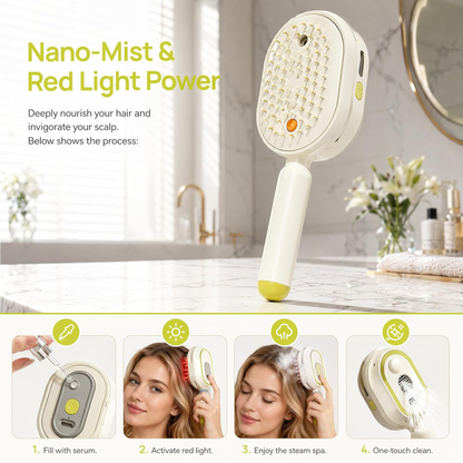 Electric Spray Air Cushion Massage Comb
